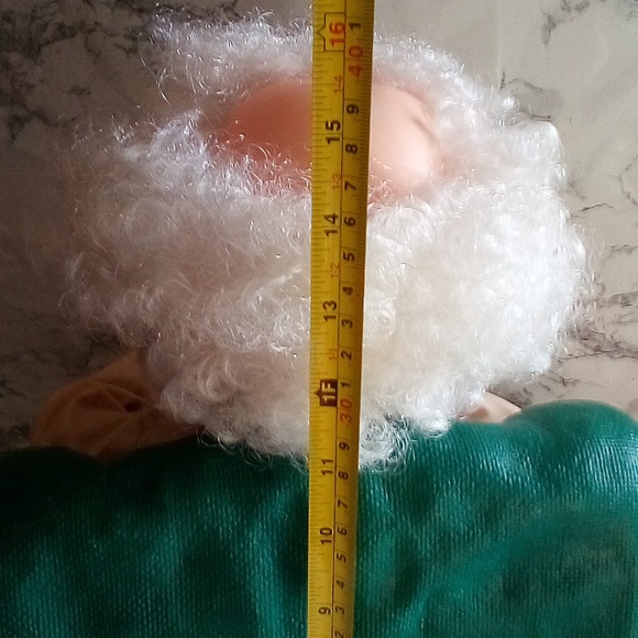 Vintage Santa’s Best Animated Collectable in Chair Smoking Pipe W/List Orig. Box - Picture 4 of 12